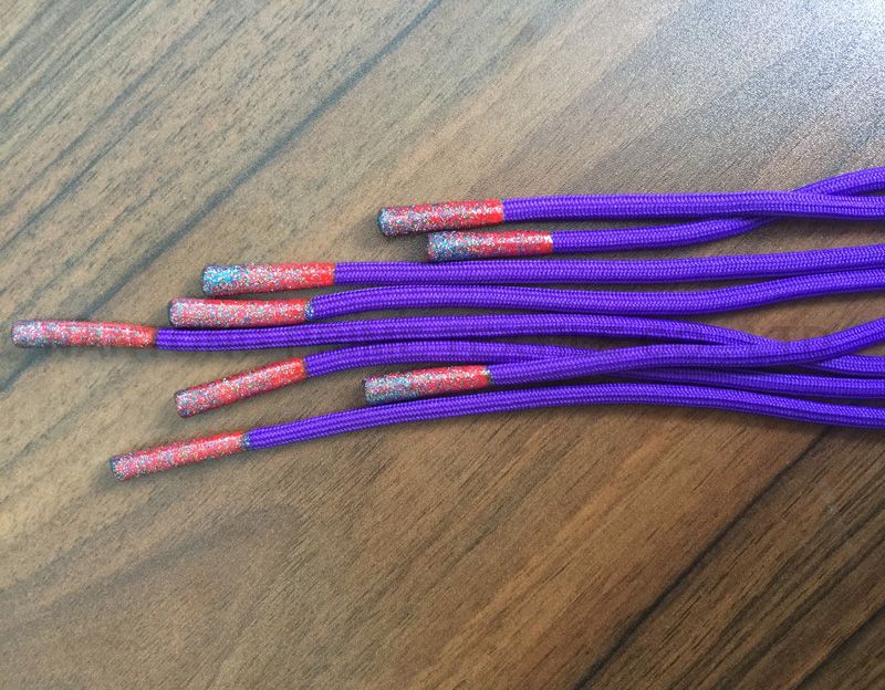 bright color cords trim