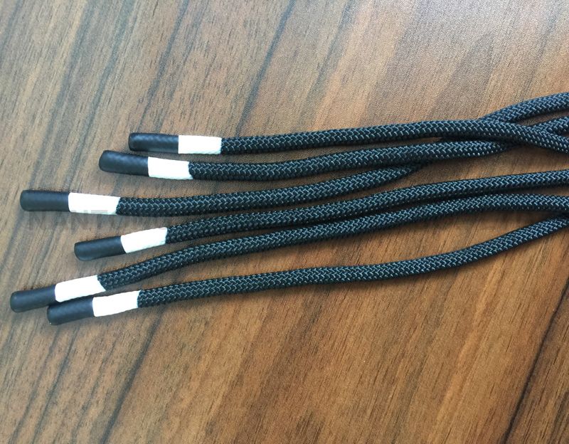 polyester cords with color tips