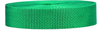 Strapworks Lightweight Polypropylene Webbing - Poly Strapping for Outdoor DIY Gear Repair, Pet Collars, Crafts – 1 Inch by 10, 25, or 50 Yards, Over 20 Colors