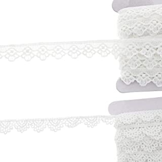 cotton lace trim is made of polyester which features Crown Embroidered trims Lace trim. The elegant and beautiful design with exquisite and delicate craft can make you more charming and graceful