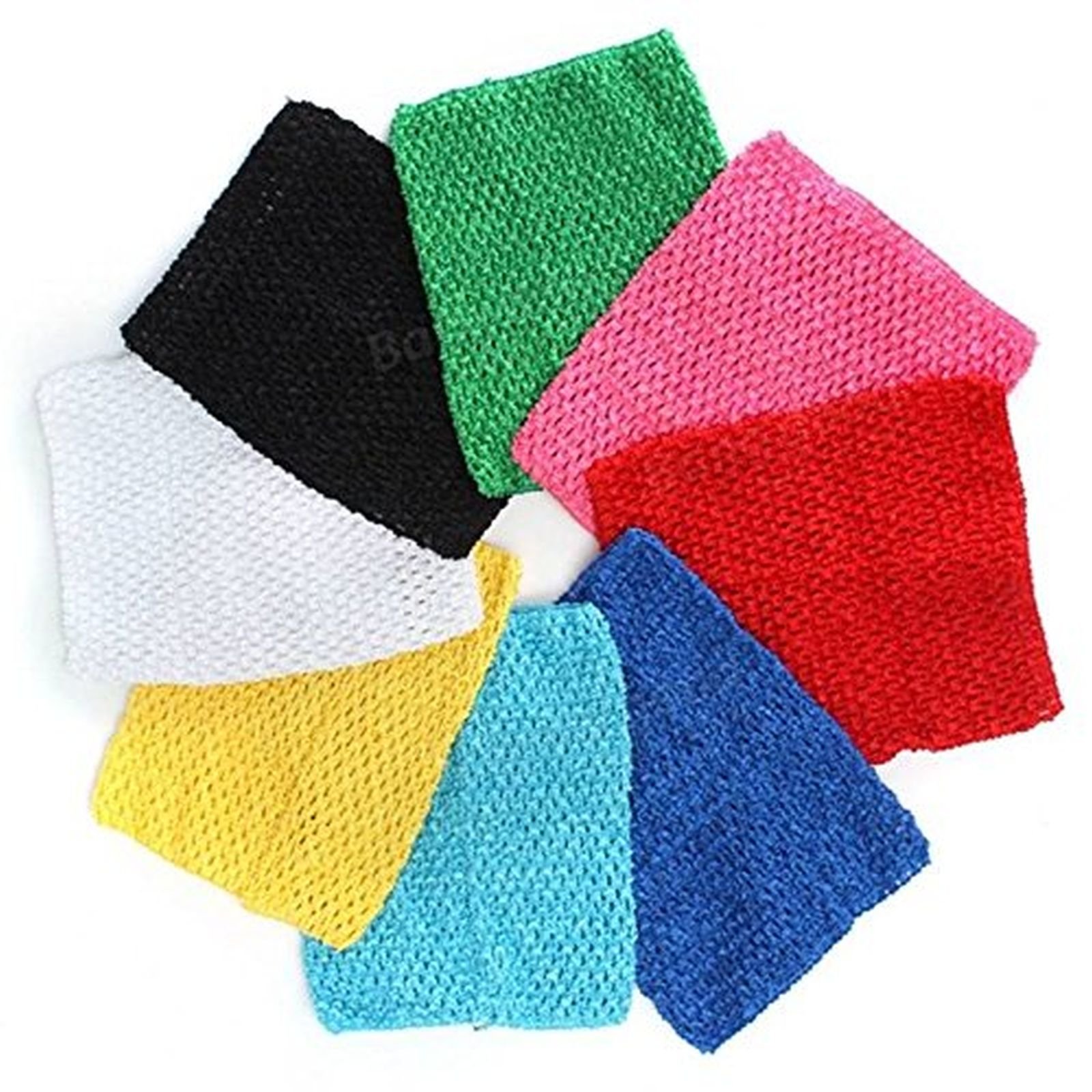 The length of the each headband is roughly 14.5 cm/5.7 inch, width is roughly 4cm/1.57inch Assorted Colors: Package comes with 24 pcs of headbands in white, black, blue, green, red, yellow, orange, pink, purple (Random Mixed) One Size: elastic super stretchy headband will fit girls and toddlers. These are comfortable and light, perfect for during outside activity and your stay at home Various different colors give you an ideal option to choose and match on any colors of you or infant outfit and mood. (Please be aware that some colors may differ from the picture) Great Gift: Ideal product for your loved one, will be thankful with this stylish adorable beautiful looking headbands